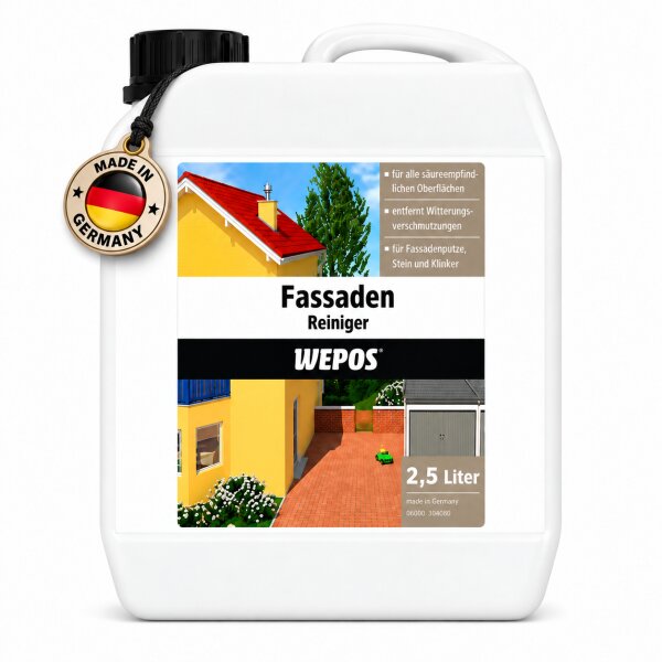 WEPOS Fassaden Reiniger 2,5 Liter