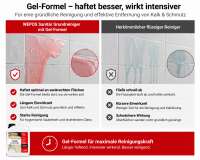 WEPOS Sanitär & Kalk Reiniger 5L | Gel-Grundreiniger für Bad