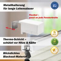 Thermo Wabenplissee - Hitzeschutz, Verdunkelung, verspannt