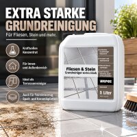 WEPOS Fliesen & Stein Grundreiniger extra stark 5 L