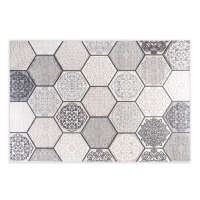 In- und Outdoor-Teppich "Classic Hexagon Tiles L" 160x230cm für Innen und Außen