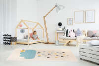 Kinderzimmerteppich SAVIVO Beige, 120 x 170 cm