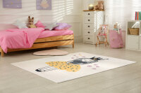 Kinderzimmerteppich YLVIE,  Prinzessin, in 120 x 170 cm