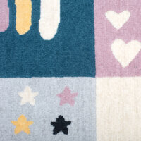 Kinderzimmerteppich YLVIE, Mehrfarbig in 120 x 170 cm